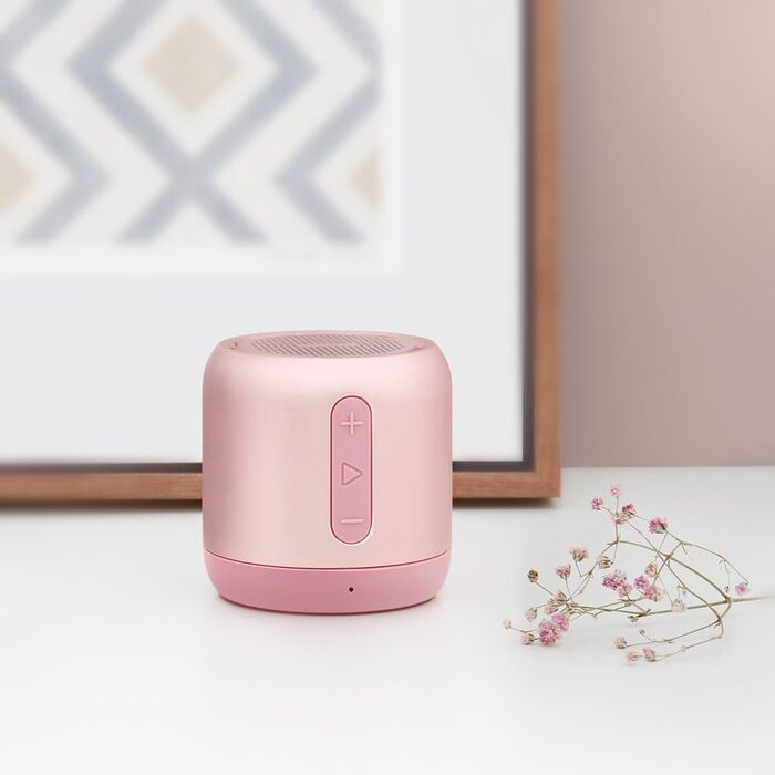 Портативна Bluetooth колонка Anker Soundcore Mini, рожева: 15 годин відтворення, FM радіо, потужний бас