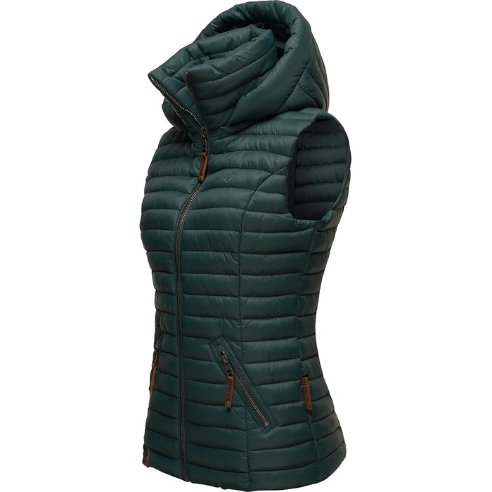 Жіноча перехідна куртка Navahoo Shadaa з капюшоном та стеганою жилеткою, XS-3X (XS, Океанічний зелений)