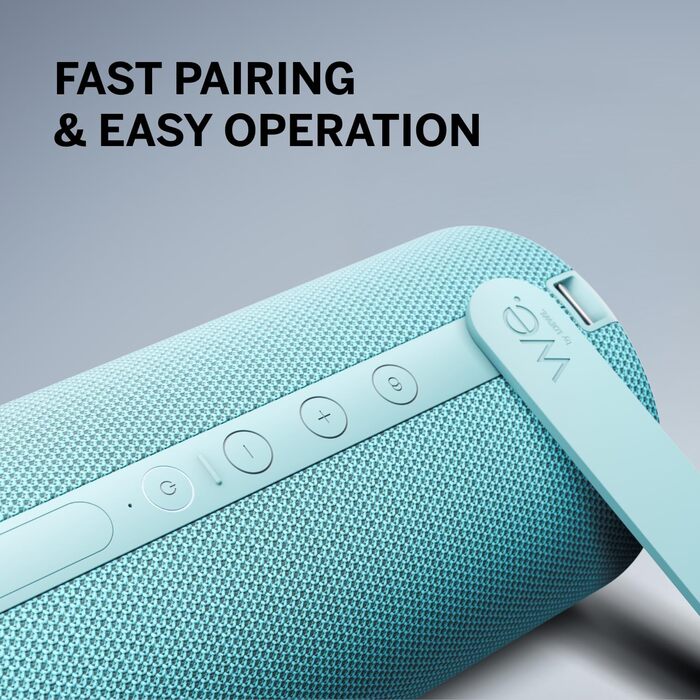 Loewe We. HEAR 2 Aqua Blue – Портативна Bluetooth колонка 60W, водостійка, до 17 годин роботи