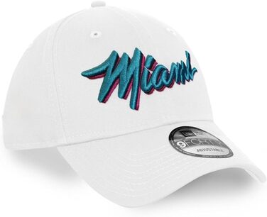 Кепка New Era Miami Heat NBA, регульована, бейсболка Snapback Trucker 9Forty, універсальний розмір