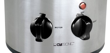 Шоколадний фонтан Clatronic SKB 3248, сріблястий/сірий, 170 Вт