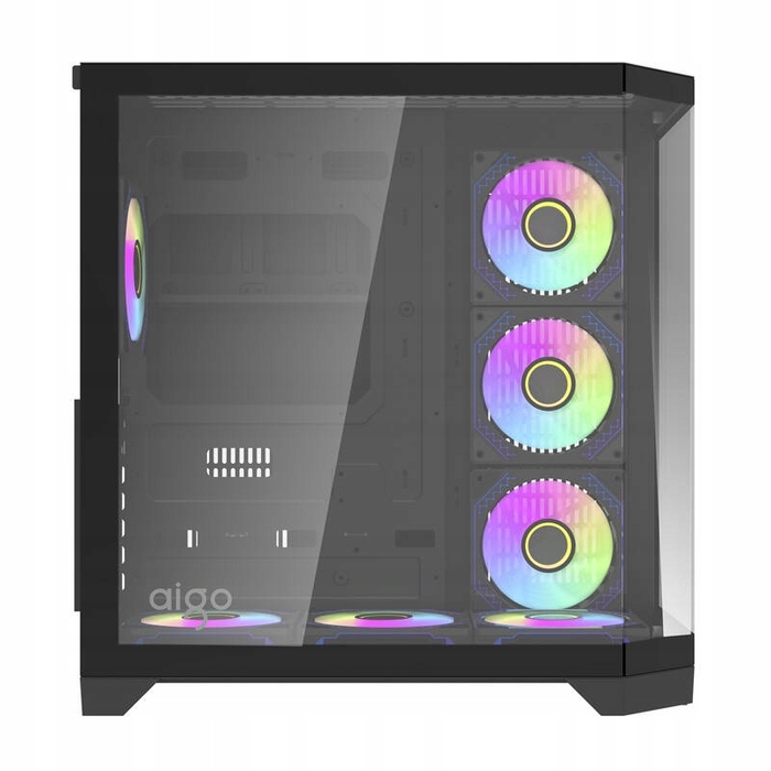 Корпус для ПК DarkFlash FT418 Pro ATX Midi Tower, 7 aRGB вентиляторів