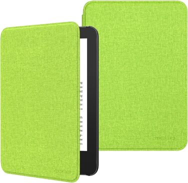Чохол для Kindle 6' (11-го покоління, 2024/2022) MoKo з авто-сон/пробудженням, Chartreuse A-denim Matcha