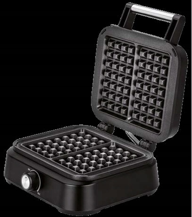 Вафельниця MPM MGO-40, 1500 Вт, чорна