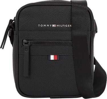 Чоловіча сумка-месенджер Tommy Hilfiger ESSENTIAL PU MINI REPORTER чорного кольору