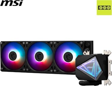 MSI MAG CoreLiquid I360 - Система водяного охолодження ЦП з ARGB підсвічуванням, підтримка Intel & AMD, сокет I-Series