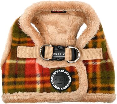 Пупая Джіанні Джерсі Жилет для собак Step-in, теплий зимовий принт квітів, для маленьких та середніх собак, маринований колір, розмір S (Бежевий, X-Large)