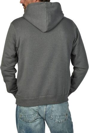 Чоловічий худі JACK & JONES Relaxed Fit з принтом JWHINTERLUDE, світло-сірий (Castlerock), розмір L