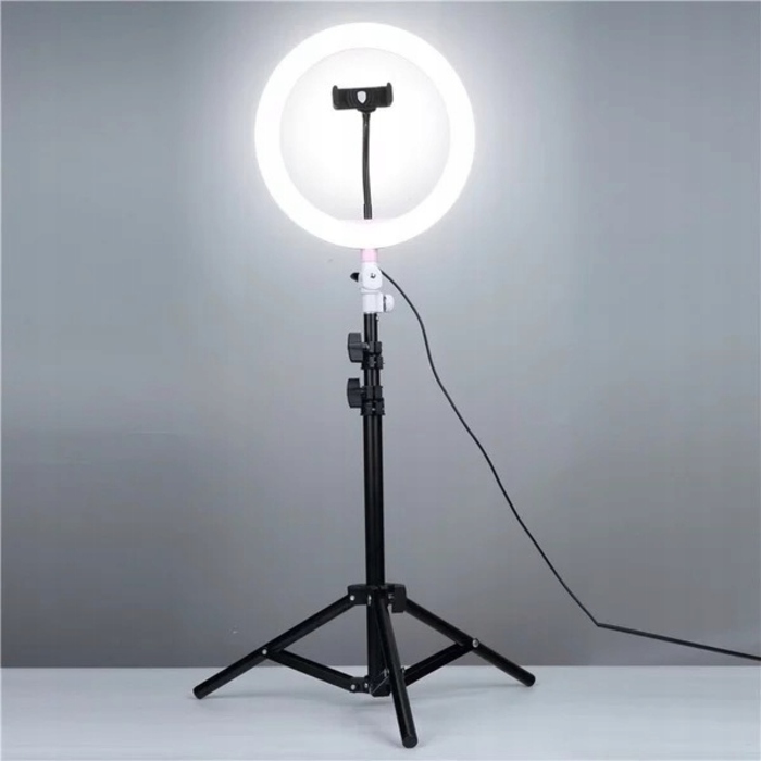 Кільцева LED-лампа зі штативом 220 см для макіяжу, YouTube та TikTok