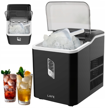 Льодогенератор Lafe IceTwist Pro, чорний, 120 Вт