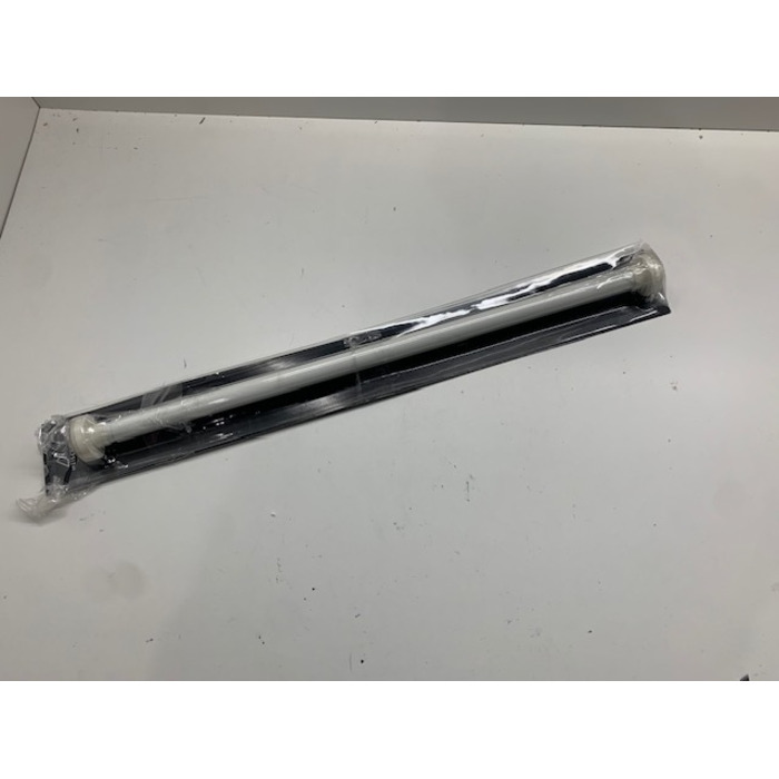 Розпірна штора для ванної MEISENBERG, 70-120 x 25 мм, біла