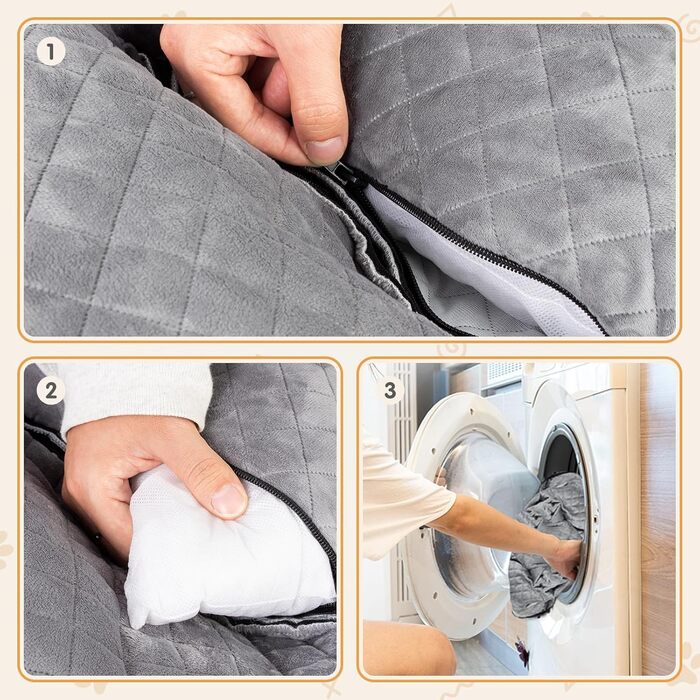 Автокрісло для собак Todeco: великі та середні породи, миється, знімається, з ременями безпеки, кишені, водовідштовхувальне, сіре