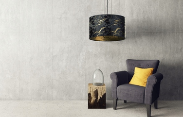 Нічник з розкішним мармуровим абажуром, LED E27 Edison