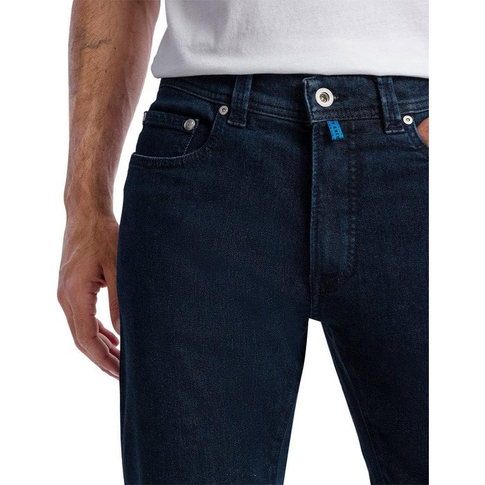 Джинси чоловічі Pierre Cardin Lyon, синій Stonewash, завужений крій 38W/30L