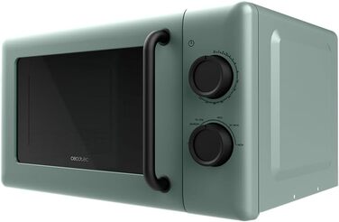 Мікрохвильова піч Cecotec Proclean 3010 Green 20L, 700W, механічна, з таймером та внутрішньою підсвіткою