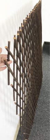 Розширювана опора-решітка Sumery Nature з лози для витких рослин, двопанельна, 91,4 x 229,9 см