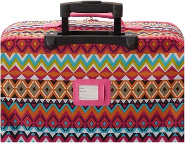 Набір валіз Rockland Escape Softside, 4 шт. (14/19/24/28 дюймів), племінний стиль