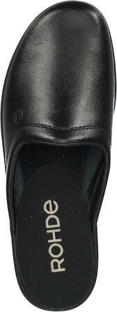 Чоловічі тапочки Rohde Lekeberg, 42 EU, чорні - комфортні домашні капці для дому та саду