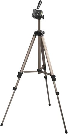 Легкий штатив-тринога Hama Star 05 106-3D з 3-позиційною головкою, розкладна висота 42-125 см, колір шампань