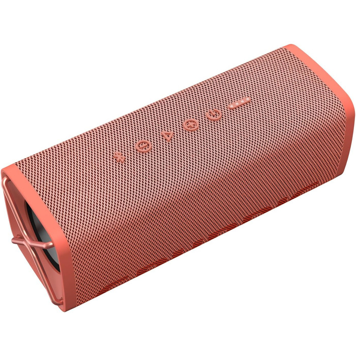 Grundig GBT Club Coral: Bluetooth колонка 20 Вт, червона, водонепроникна, з Power Bank, до 20 годин роботи