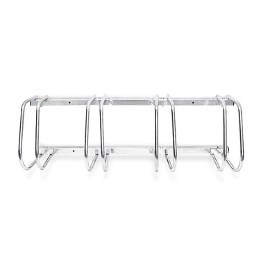 Relaxdays Bicycle Stand for 4 Bikes, Steel, 1m