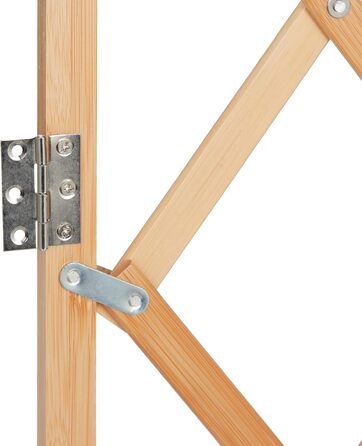 Захисний загороджувач для собак Reaxdays: сітка-хвіртка для дверей та сходів, розтягується до 116,5 см, висота 82,5 см, колір натуральний (M)