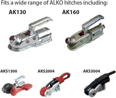 Замок на причіп Maypole AL-KO для зчеплення AK130, AK160, AKS1300, AKS2004, AKS3004 для караванів і причепів