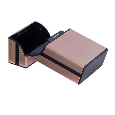 Елегантне етикет для сигарет Edel: алюмінієва коробочка-контейнер на 20 сигарет з магнітним закриттям (6 кольорів)