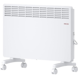 Електричний конвекторний обігрівач Stiebel Eltron 2 kW з таймером, для приміщень 25 м², з поворотними колесами, алюмінієва передня панель, TÜV-сертифікат