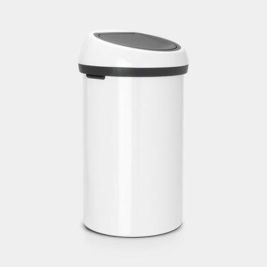 Відро для сортування сміття Brabantia з сенсорною кришкою, 60 л, бежеве (2 внутрішні відра 10л/23л)