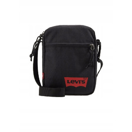 Чоловіча сумка-месенджер Levi's Mini Crossbody Solid Batwing, чорна