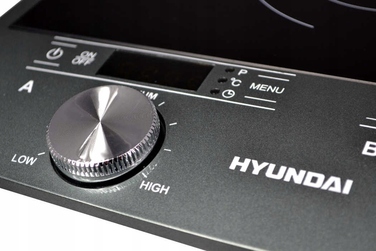 Індукційна плита Hyundai IND233 на 2 конфорки, 2900 Вт