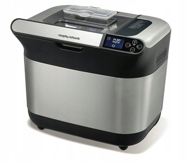 Хлібопічка Morphy Richards 502000, сріблястий/сірий, 600 Вт