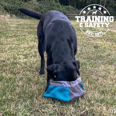 Складаний набір для годування собак Ancol, блакитно-сірий