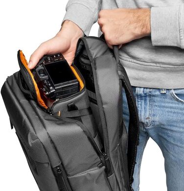 Чохол Lowepro GearUp Creator Box Large II для DSLR та бездзеркальних камер, оранжевий, з QuickDoor, з перероблених матеріалів