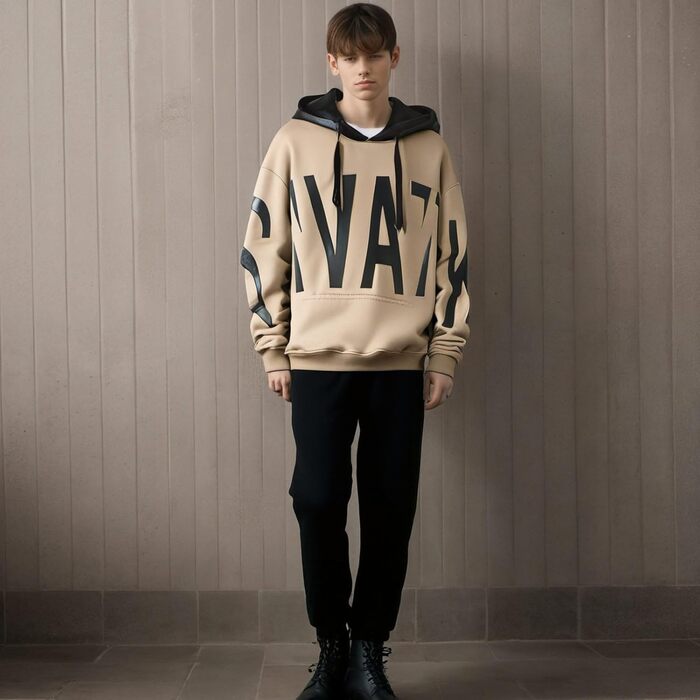 Чоловічий світшот з капюшоном, худі, світшот з довгими рукавами, базовий пуловер, класична чоловіча куртка, унісекс, повсякденний, весняний, осінній, зимовий, білий (XXL, хакі)