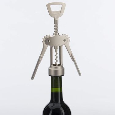 Westmark Lever Corkscrew with Bottle Opener - Stainless Steel & Zinc Die-Cast - Fino Finish - 61605580