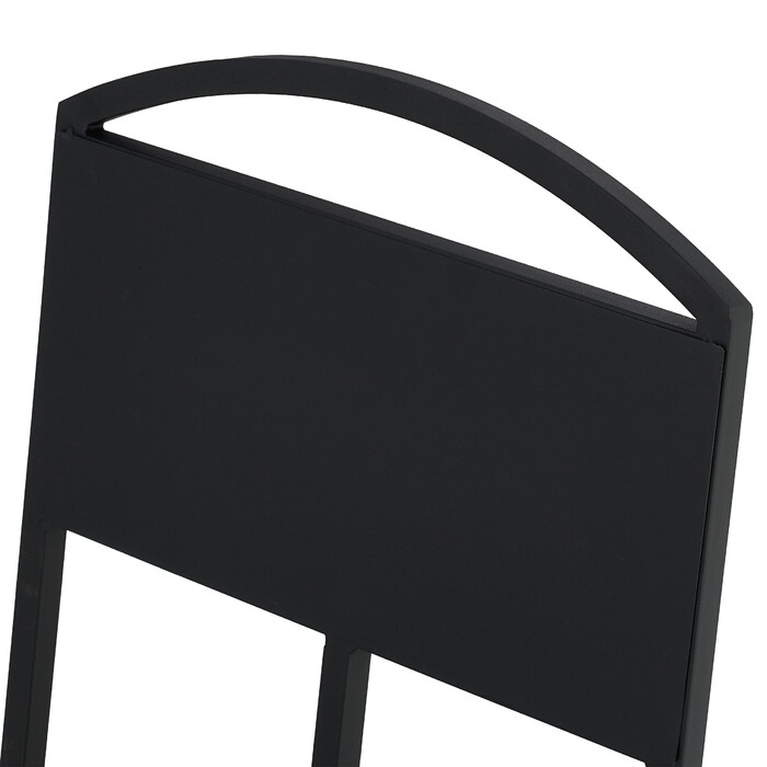 Relaxdays Folding Firewood Basket made of Metal