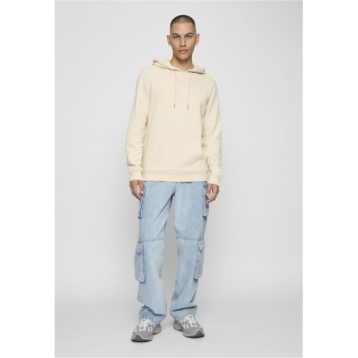 Чоловіче базове худі Urban Classics Basic Sweat Hoody, пісочний колір