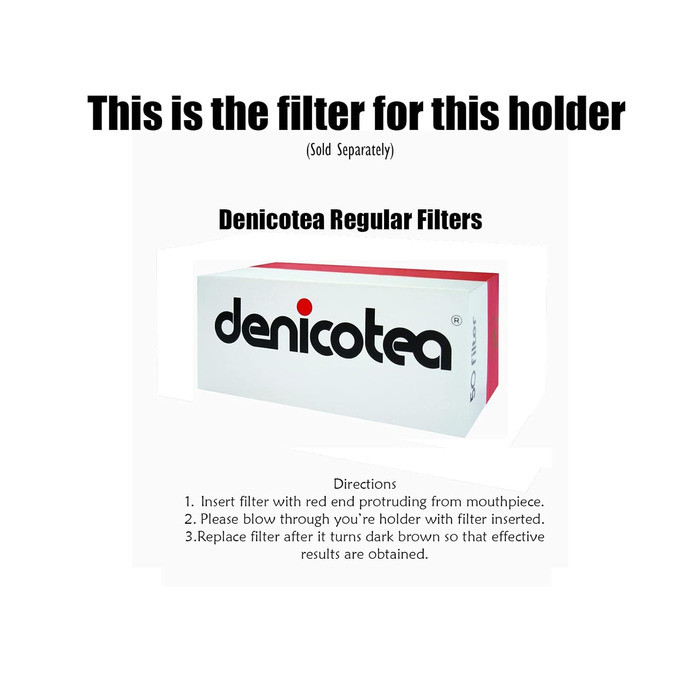 Фільтри Denicotea Standard 150 шт. для тримача сигарет