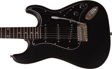 Електрогітара GW25 - комплект з підсилювачем 45W, чохол, струни, медіатор (3 шт), матова чорна