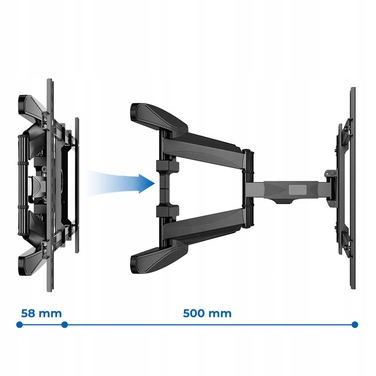 Кронштейн для телевізора Qumak-Sekom PWHP011