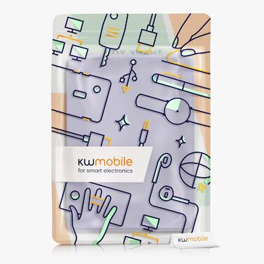 Чохол kwmobile для Amazon Kindle Paperwhite 11-го покоління (2021) - з штучної шкіри, захисний чохол для електронного читача, колір лавандовий