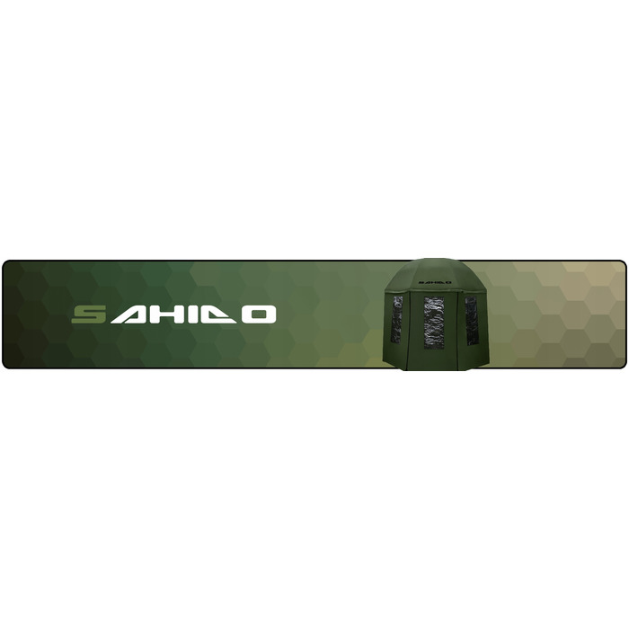 Рибальська парасолька Sahido Fishing Full Shield, 230 см, водонепроникна, з регулюванням
