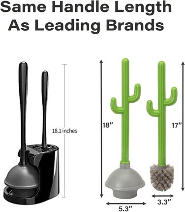 Cactus WC-Sauggarnitur