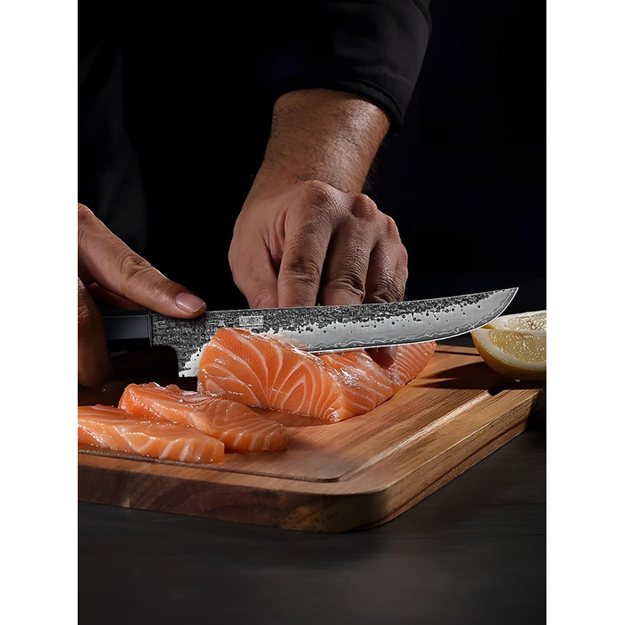 Професійний японський кухонний ніж HOSHANHO Gyuto 20 см для м'яса та овочів, ніж-шеф