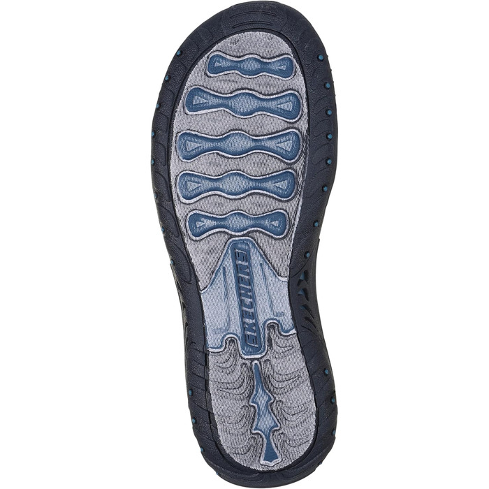 Сандалі жіночі Skechers Reggae Sew Me Boho плетені з ремінцями, блакитно-різнокольорові, розмір 37.5 EU