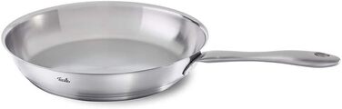 Набір сковорідок Fissler Catania з нержавіючої сталі 24 см (без покриття) та Cenit з антипригарним покриттям 28 см, для індукції