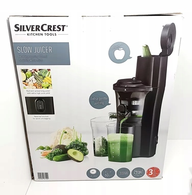 Вертикальна шнекова вижималка Silvercrest Slow Juicer, 300 Вт