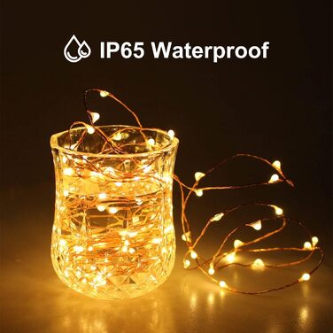 Лампочки-завіса USB Hoteril 3x3м, 300 LED, 8 режимів, пульт, таймер, IP65, для декору, вечірки, кімнати (тепле світло)